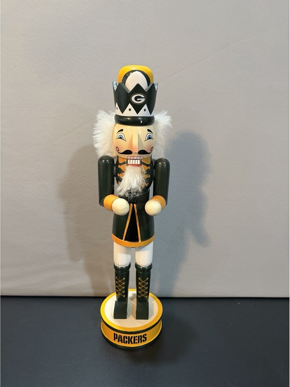 Green Bay Packers Wooden Nutcracker : Forever Collectibles  NFL 14”